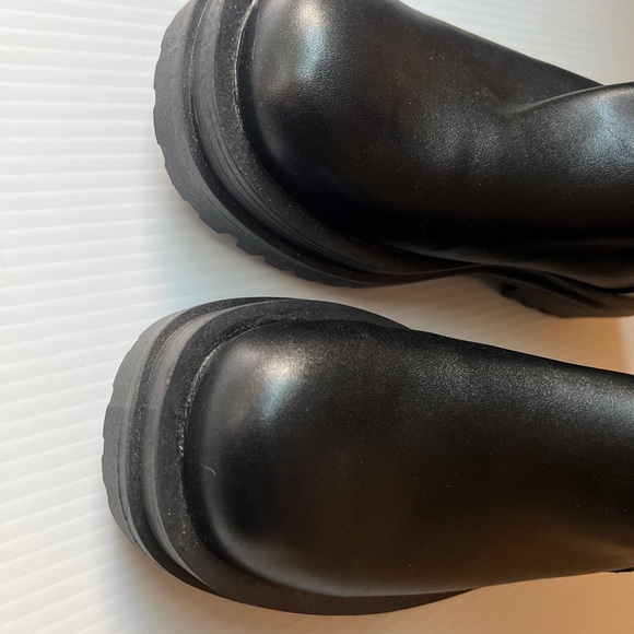 Women Boots Mid Calf Ankle Bootie Chelsea Womens Slip On Fashion Shoes size 40 - Picture 4 of 8